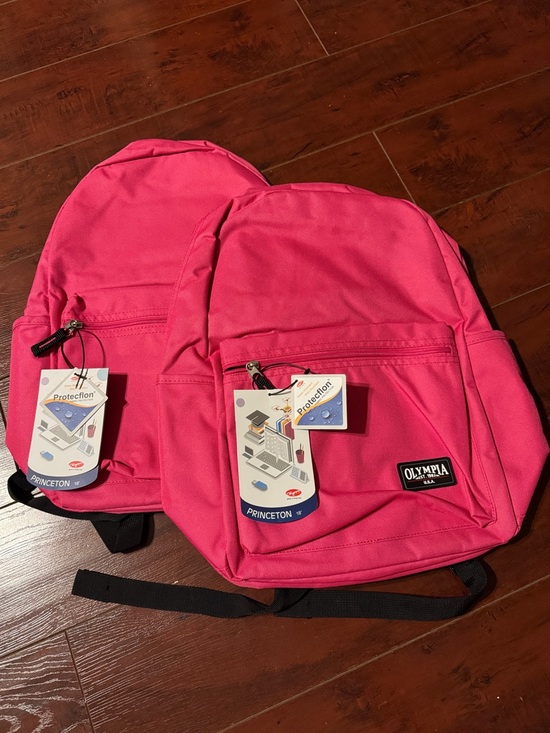 olympia Other - Olympia Set of 2 Pink Backpacks (A Pair Perfect for Twins)